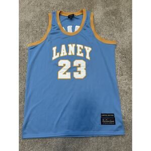 Michael Jordan Jersey Men’s XXL Size 56 Laney High School Limited Edition Blue